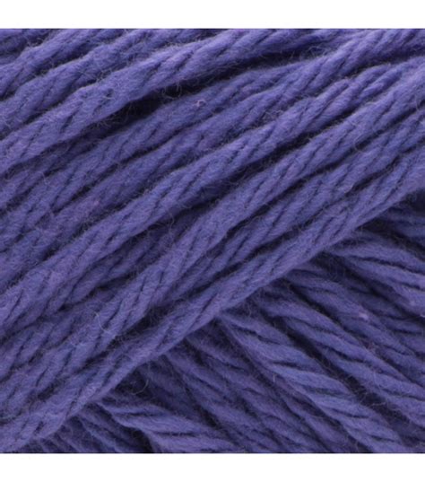 Lily Sugar 'n Cream 18805 Dark Orchid 4 ounce or 113 gram ball made with cotton.